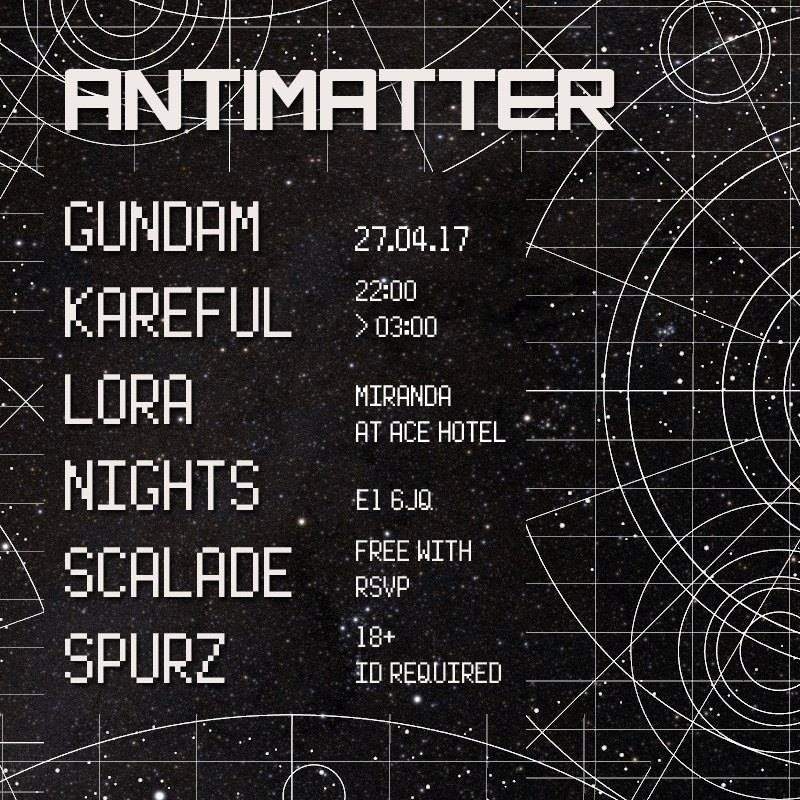 Antimatter_001 - フライヤー表