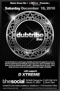 Dubtribe Sound System with D-Xtreme & Matt Harris - フライヤー表