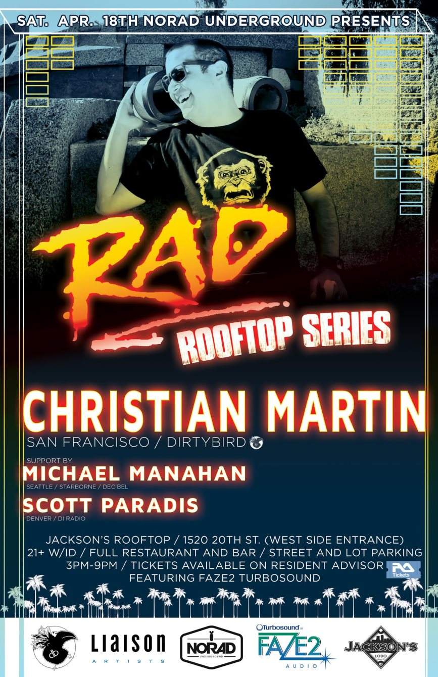 Rad Roof Series Feat. Christian Martin - Página frontal