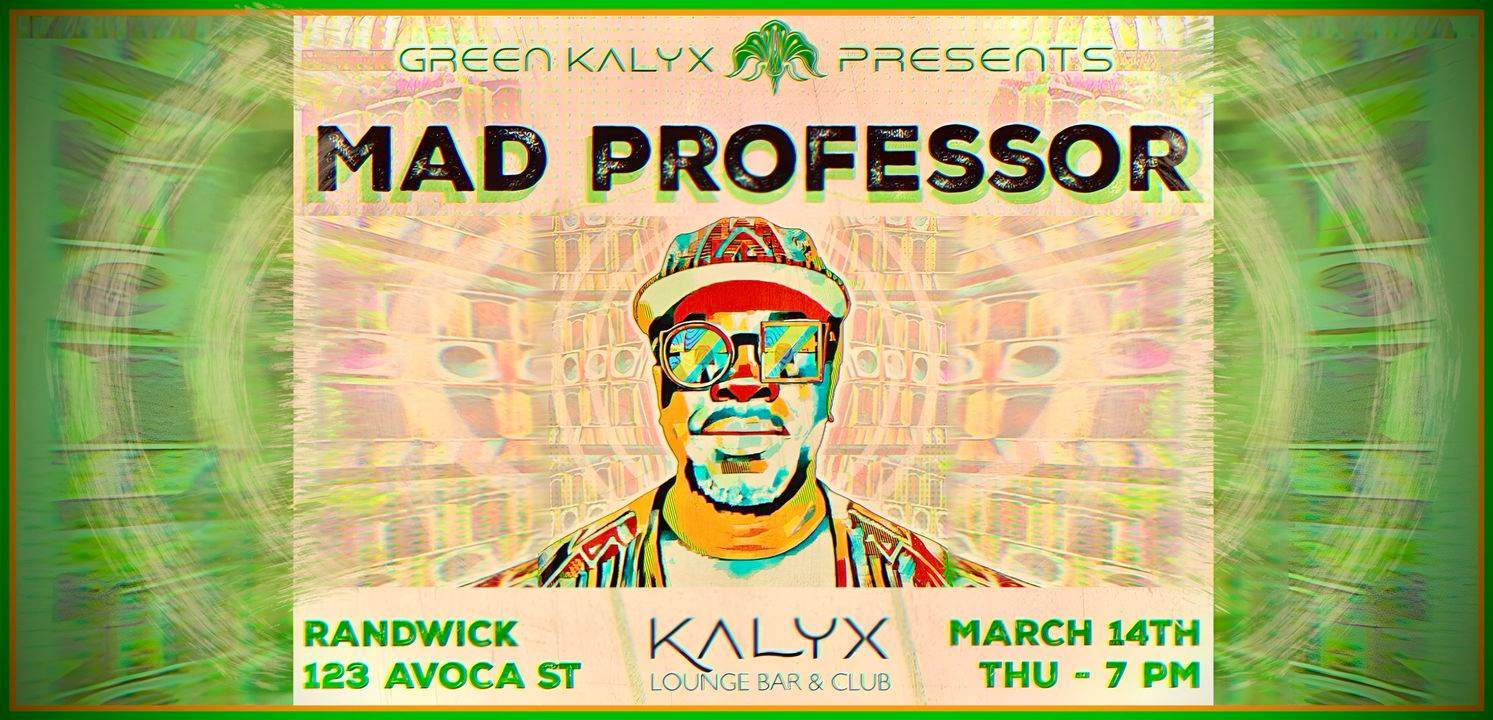 GREEN KALYX feat. MAD PROFESSOR - Página frontal