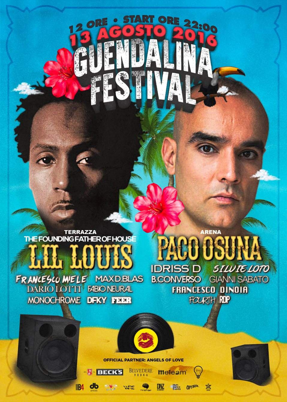 13/08 Guendalina Festival 12hrs no Stop With: Paco Osuna, Lil Louis & More - Página frontal