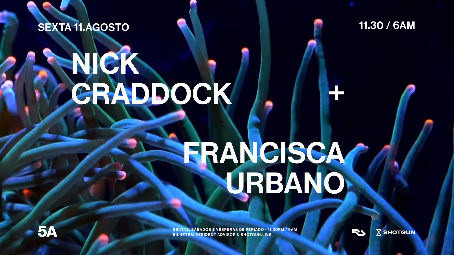 Nick Craddock + Francisca Urbano - Página frontal