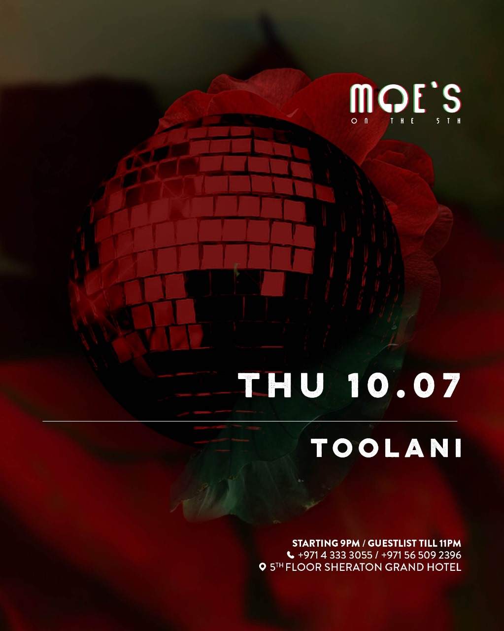 Thursday Night at Moe's at Moe's on the 5th, Dubai
