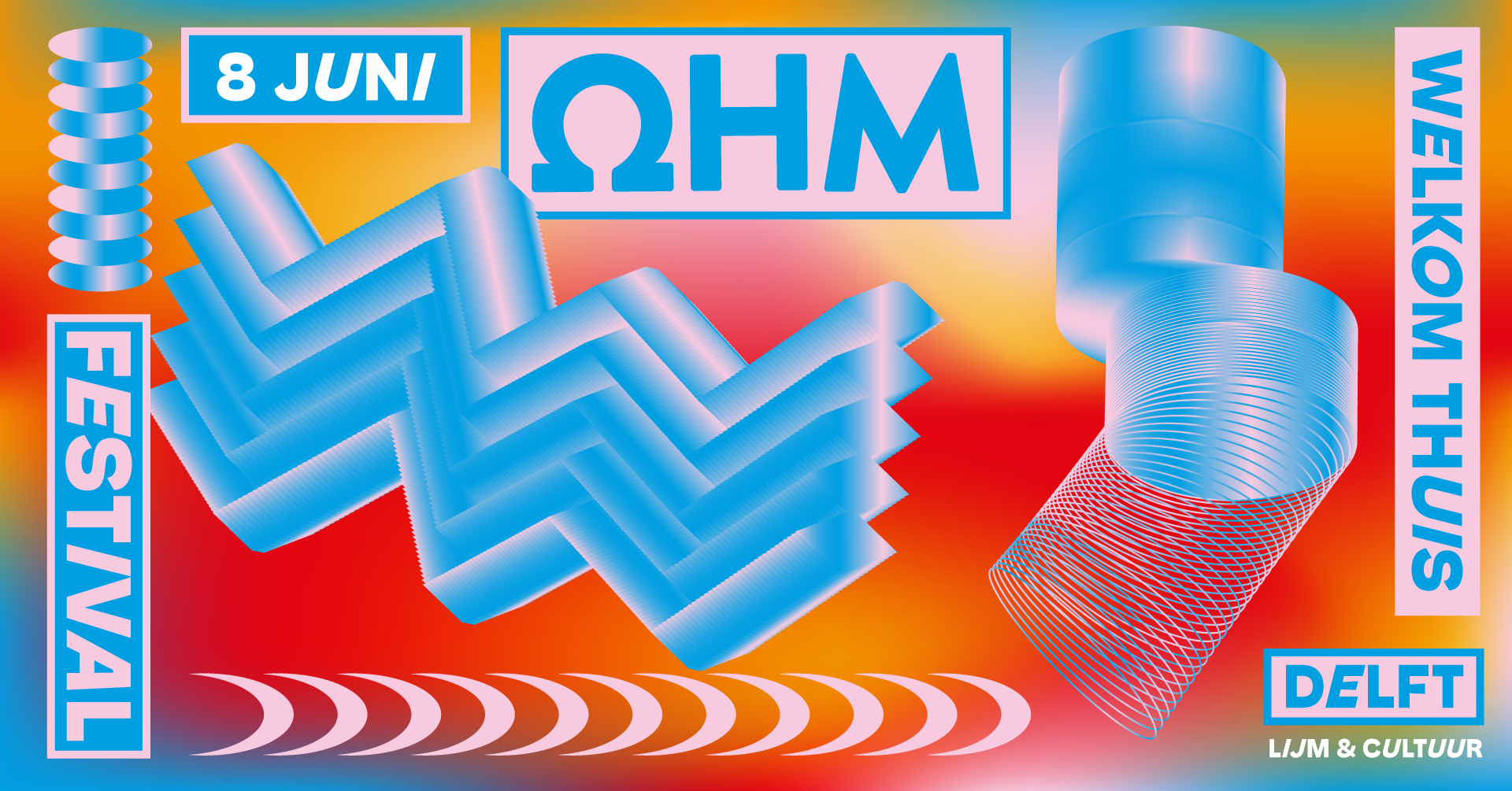 Ohm Festival 2024 - フライヤー表