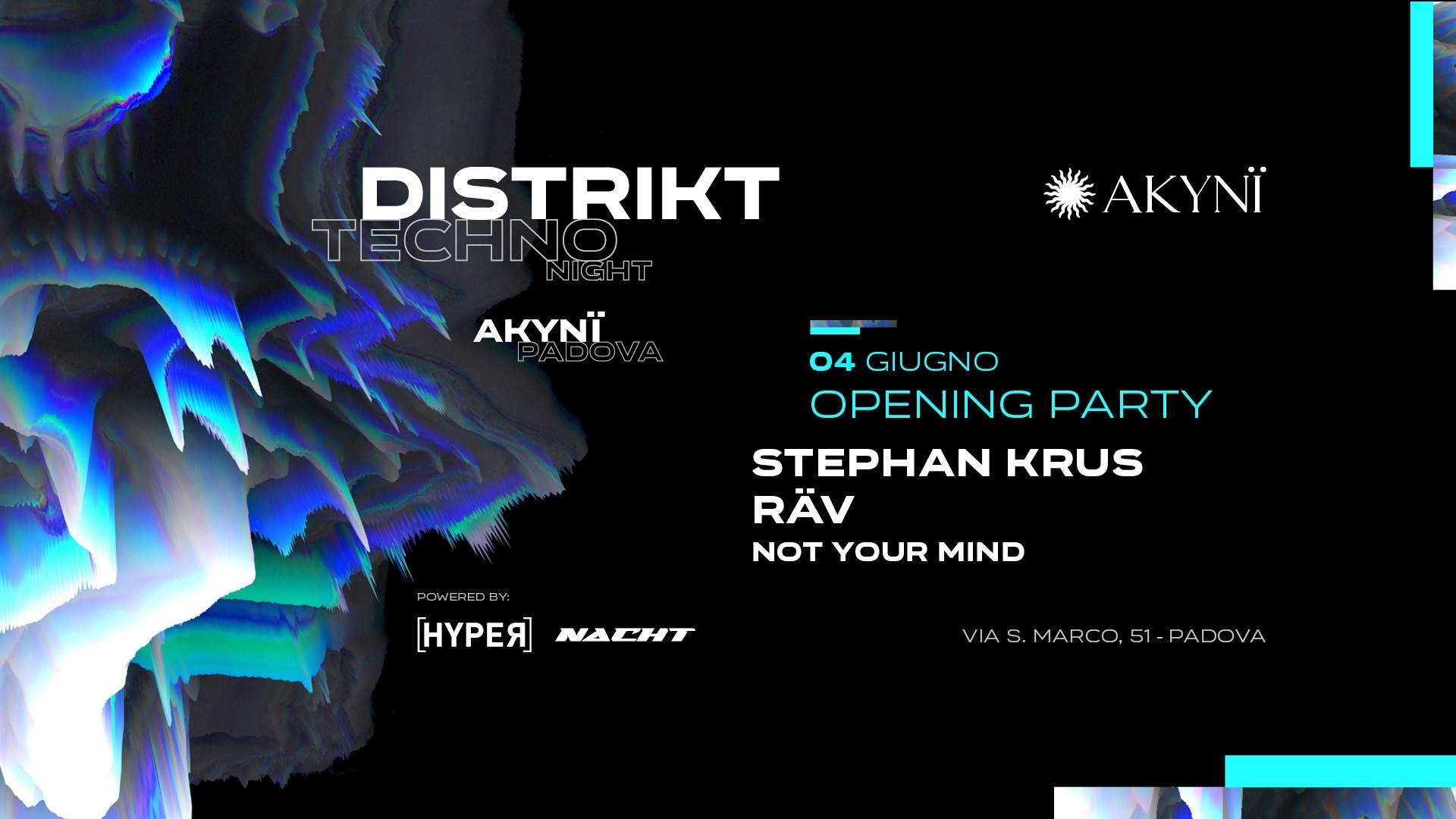 DISTRIKT 1 Opening Party at Akynï, North