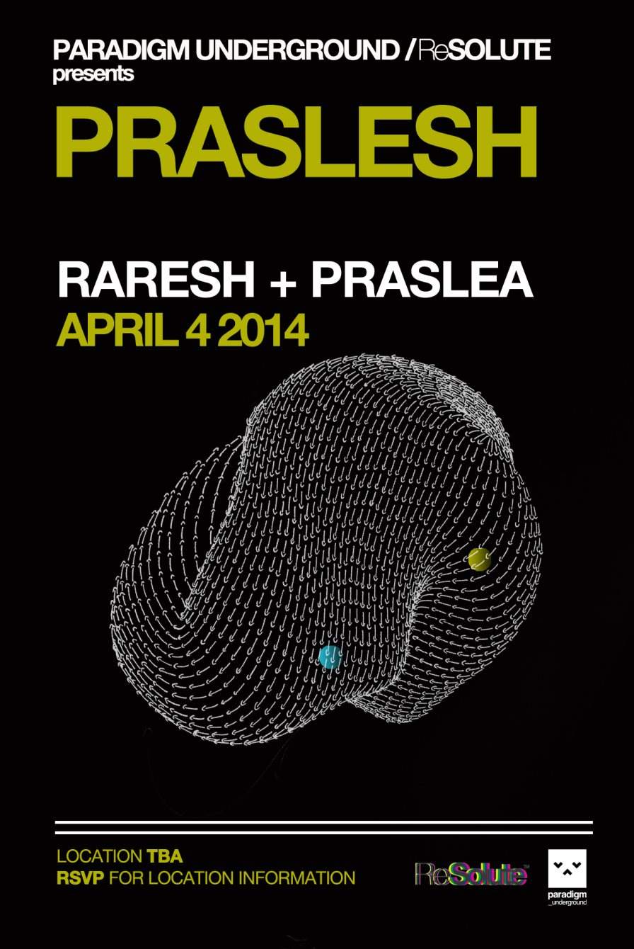 Paradigm Underground & Resolute present Raresh B2B Praslea - Página frontal