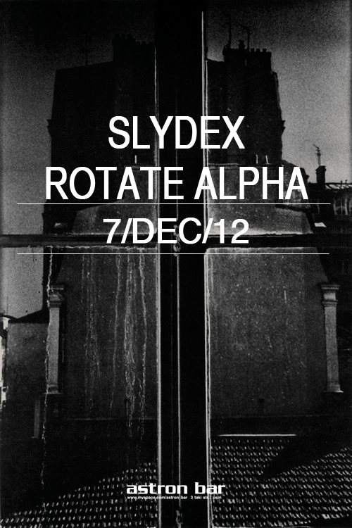Slydex & Rotate Alpha - Página frontal