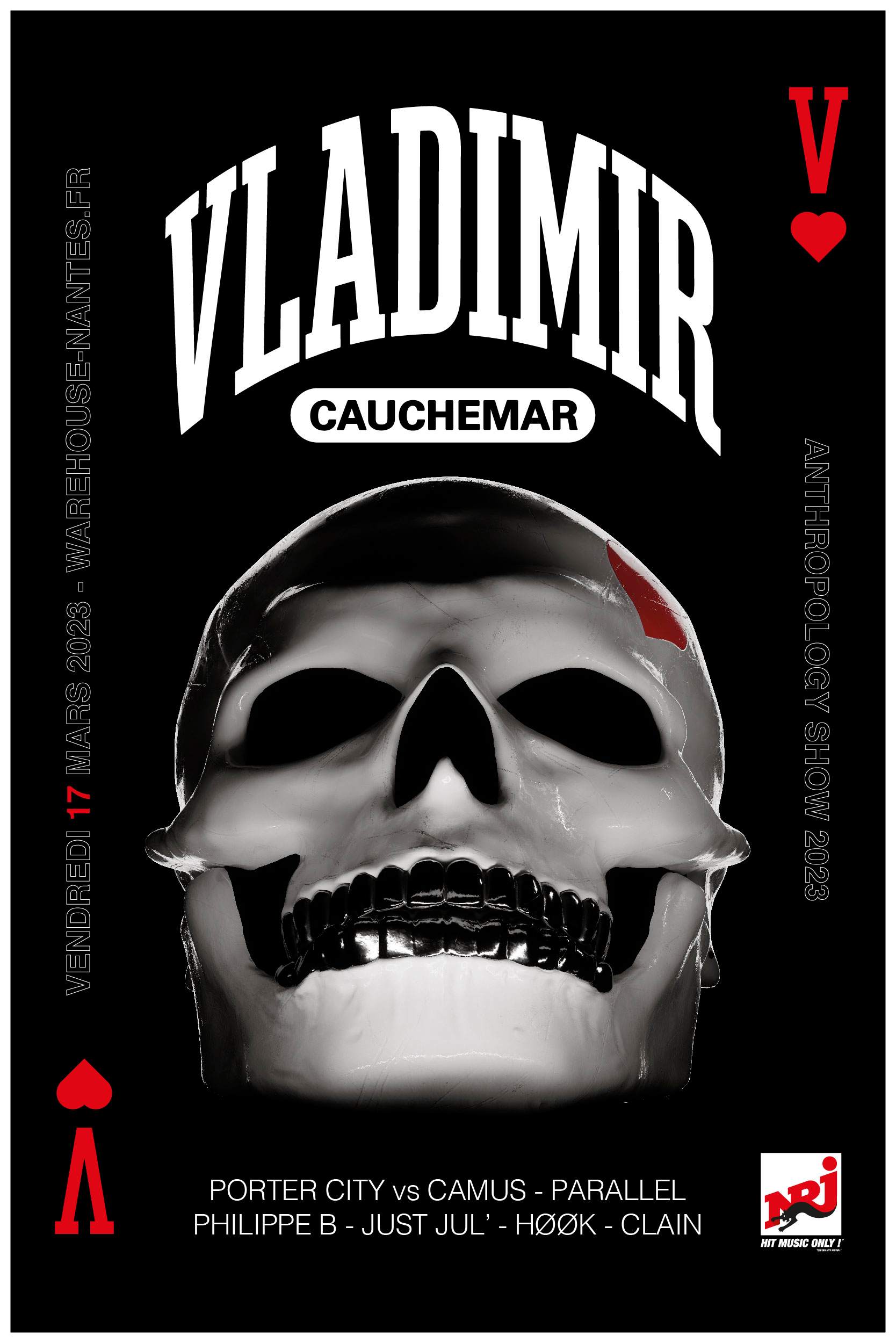 Vladimir Cauchemar - Exclusivité: Anthropology show 2023 - Página frontal