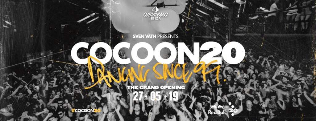 Cocoon Ibiza 20th Anniversary - フライヤー表