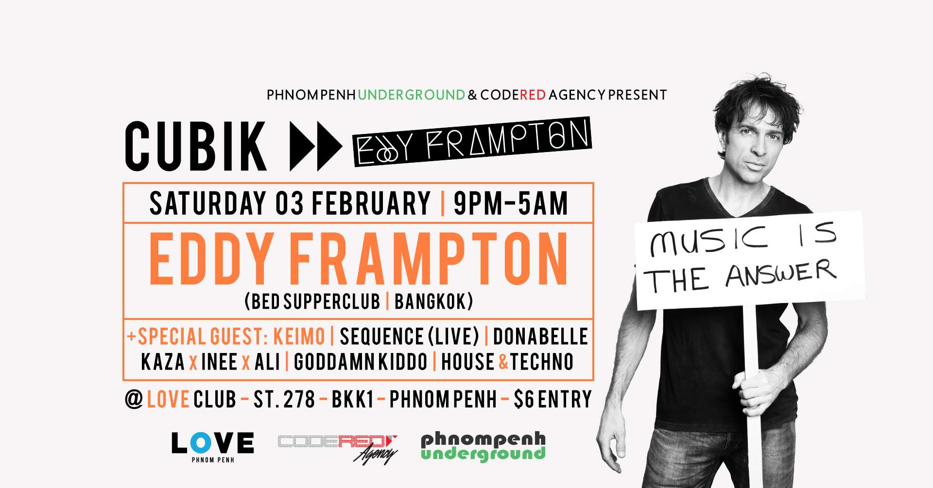 CUBIK▸▸ Eddy Frampton (Bed Supperclub, Bangkok) - Página frontal