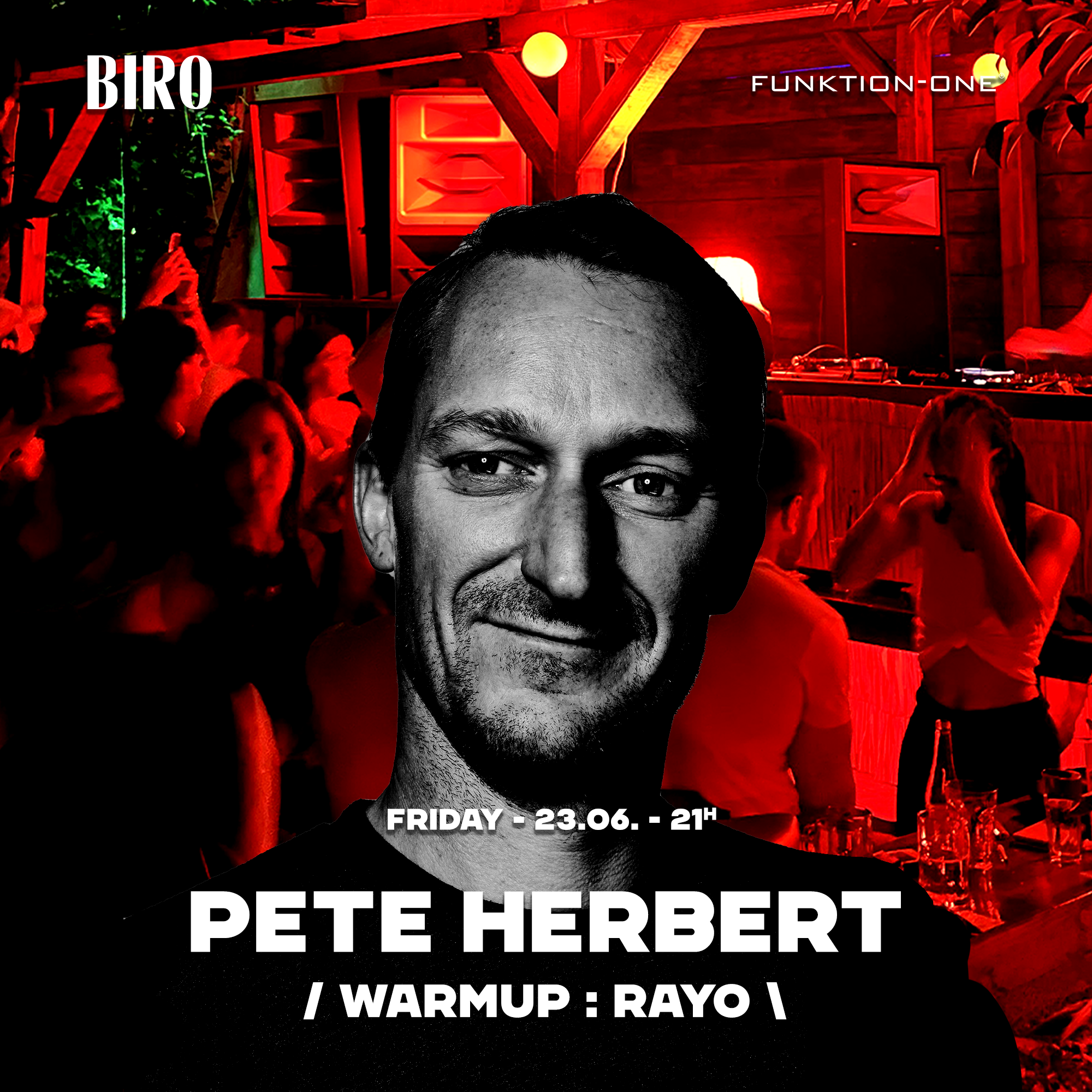 Pete Herbert - フライヤー表