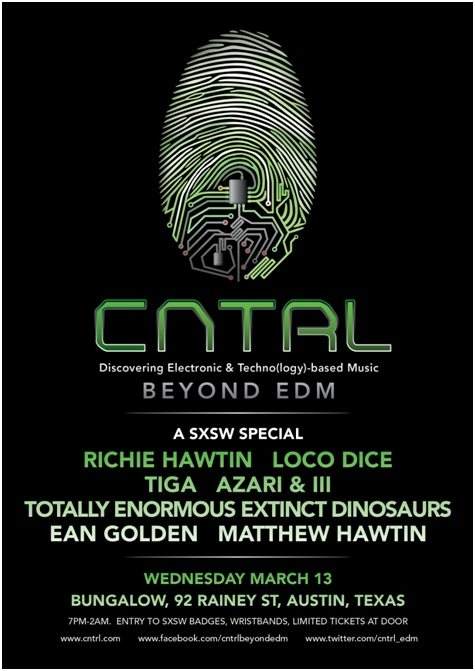 CNTRL: Beyond EDM at SXSW - Página frontal