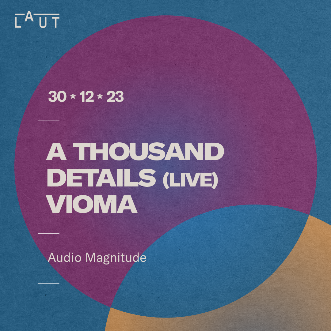 A Thousand Details (Live) + VIOMA [Audio Magnitude] - フライヤー表