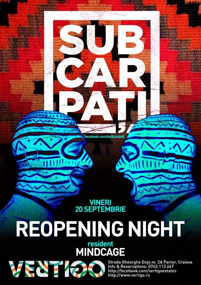 Reopening Night w. Subcarpati - Página frontal