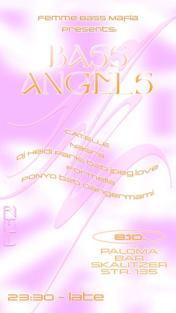 Stream Bass Angels 003: CATELLE by Femme Bass Mafia