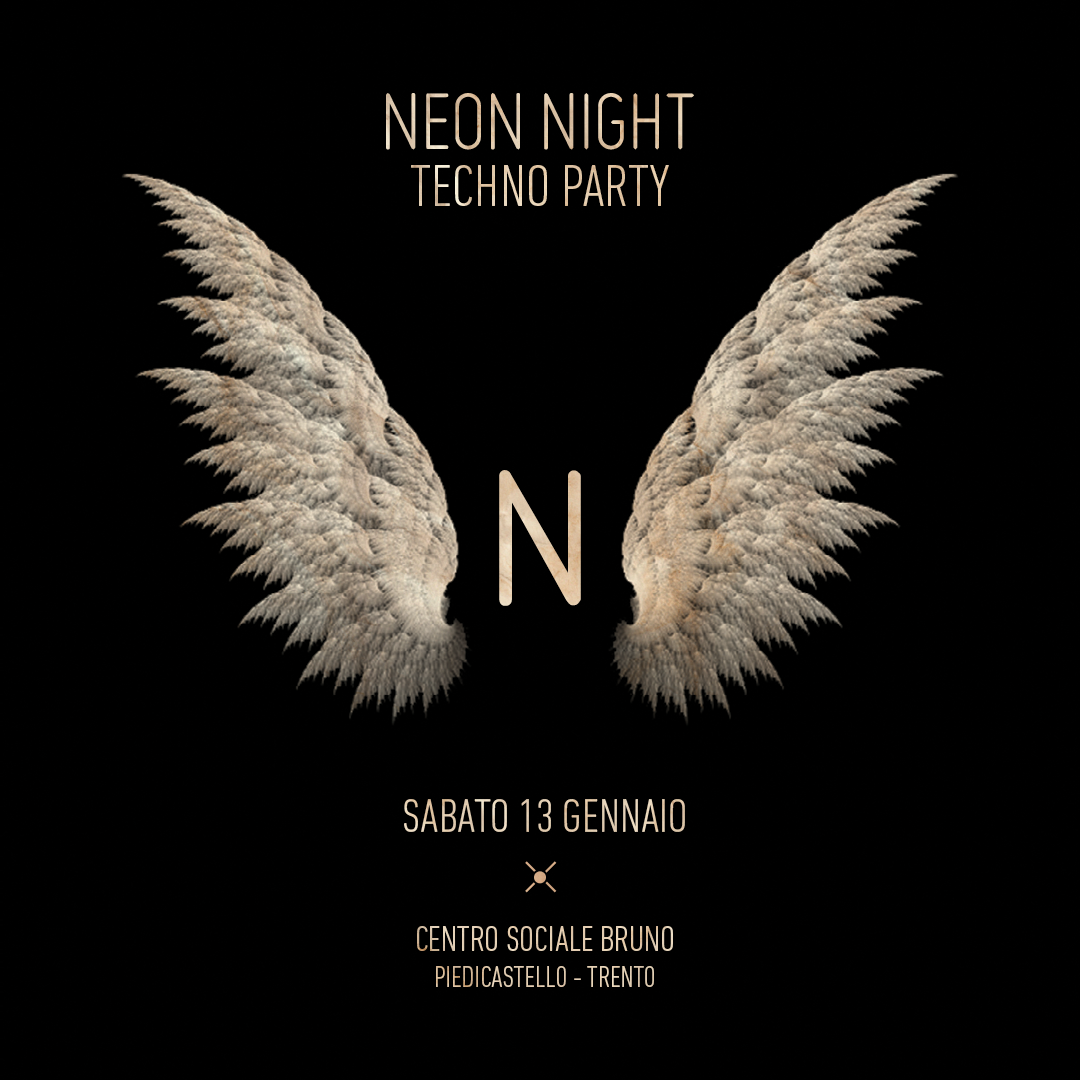 Neon Night - フライヤー裏