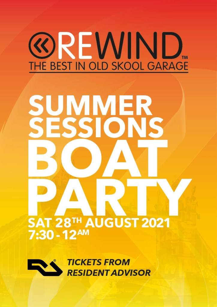 Rewind Summer Session - The Boat Party - Página frontal