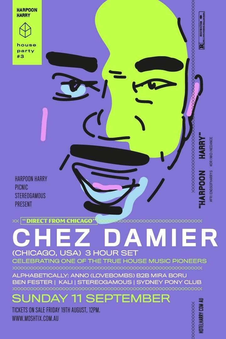 Chez Damier 3 Hour set - Página frontal