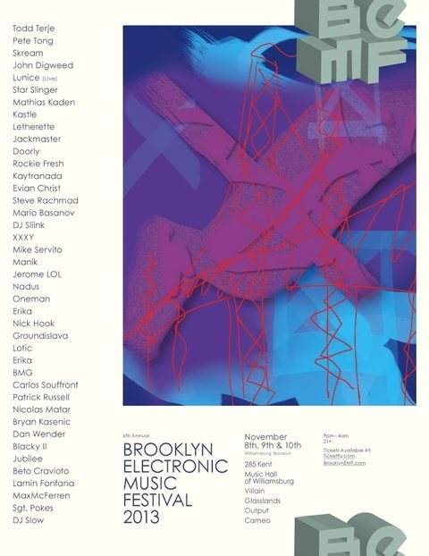 Brooklyn Electronic Music Festival 2013 - Página frontal