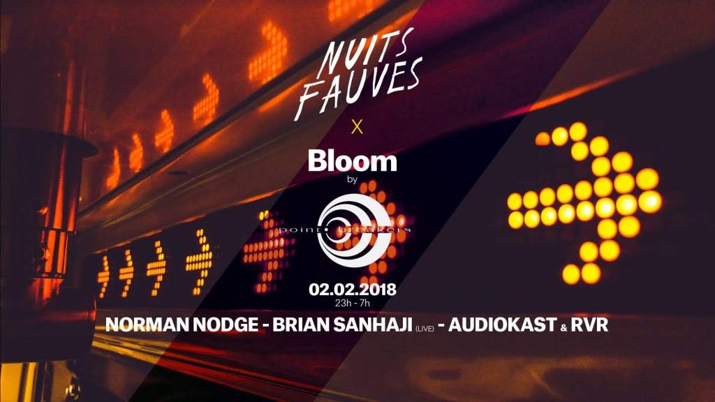 Bloom #7 with Norman Nodge [4h Set] & Brian Sanhaji (Live) - フライヤー表