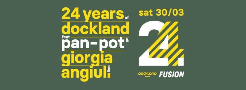 24 Years of Dockland with Pan-Pot & Giorgia Angiuli Live - Página frontal