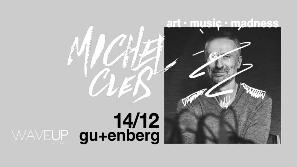 Gutenberg #Face3 with Michel Cleis - フライヤー表