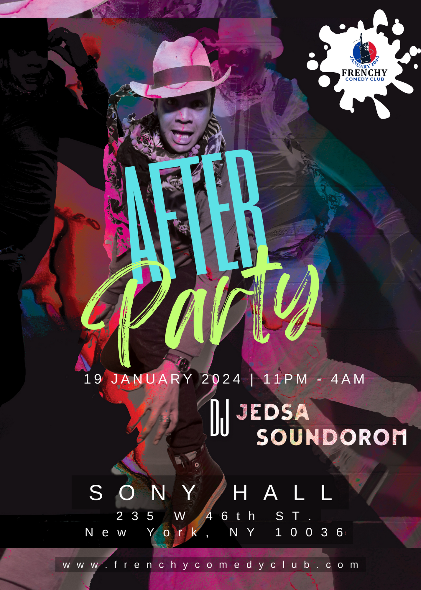 Frenchy Comedy Club (After Party) ft. DJ Jedsa Soundorom - フライヤー表