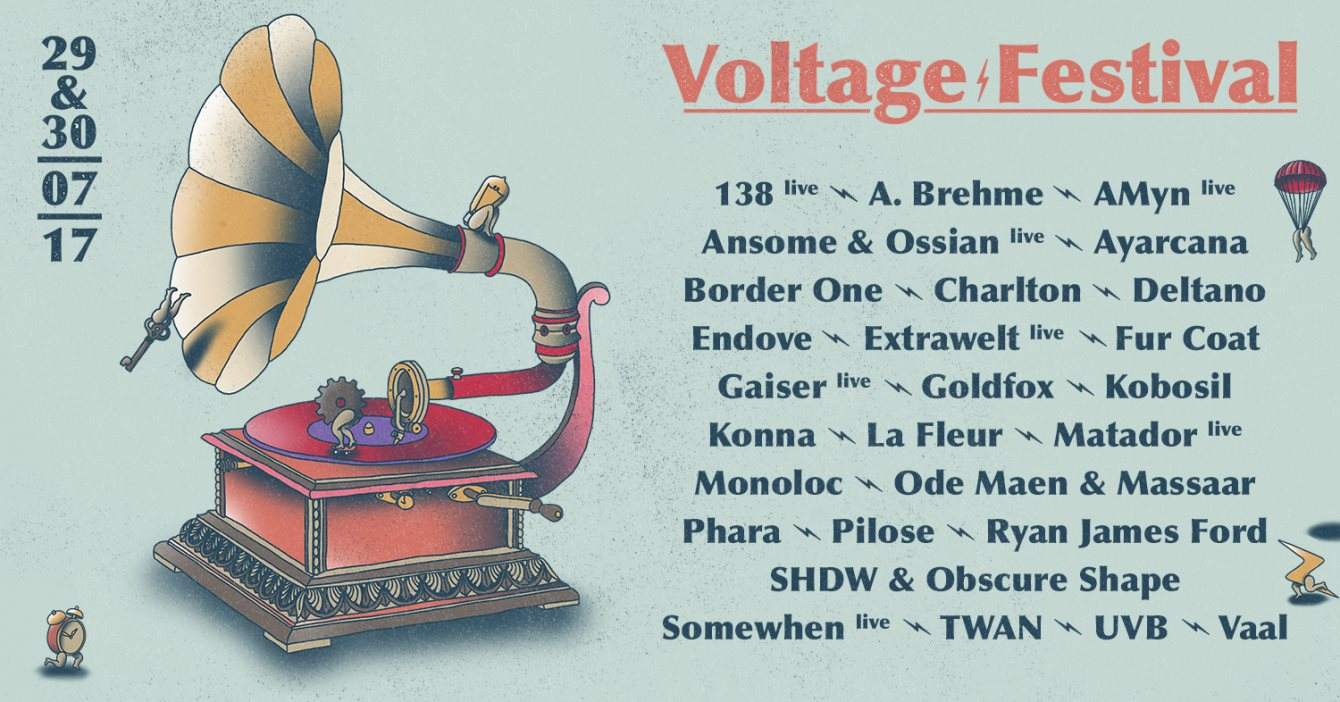 Voltage Festival 2017 - フライヤー表