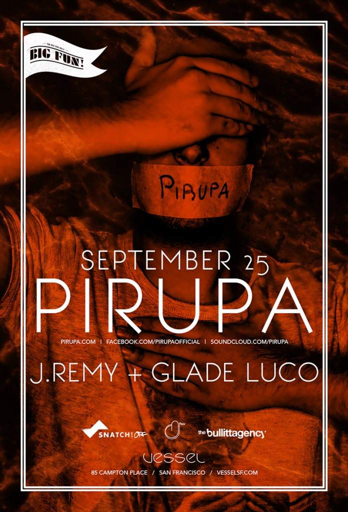 Pirupa at Big Fun - Página frontal