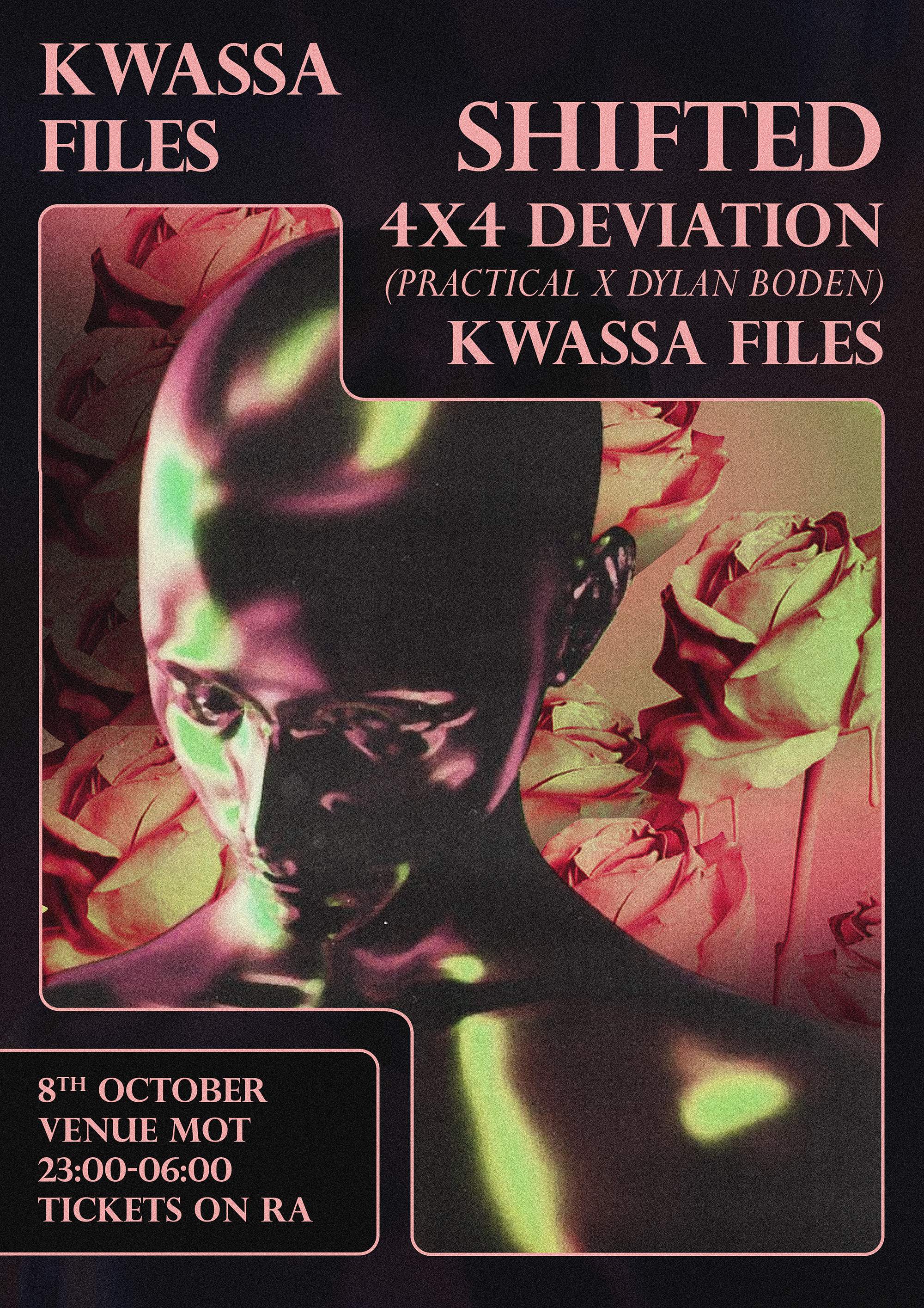 Kwassa Files: Shifted & 4x4 Deviation - Página frontal