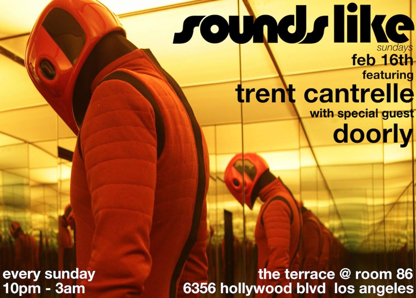 Sounds Like Sundays on the Terrace with Trent Cantrelle - Doorly - Página frontal