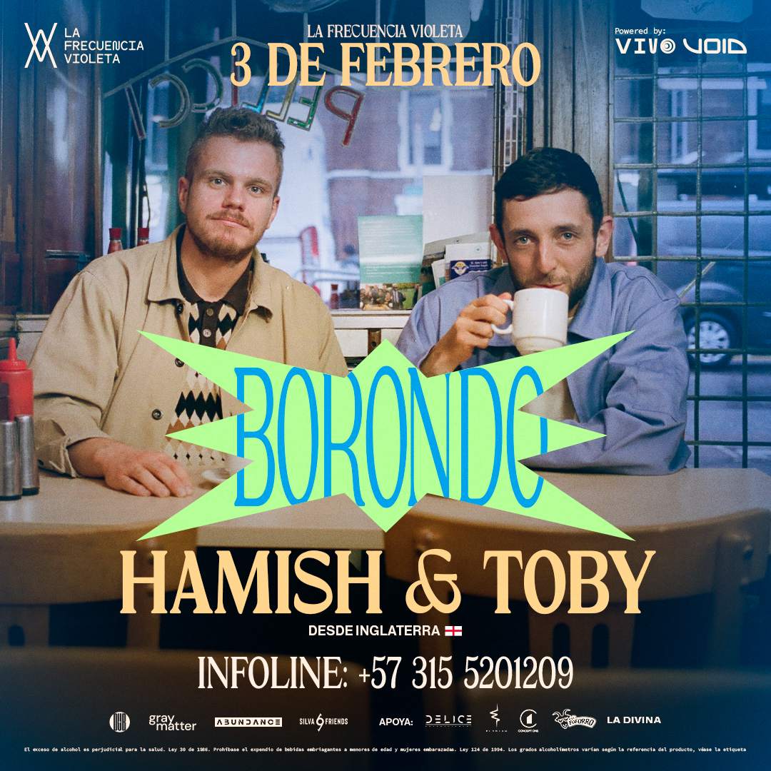 Borondo: Hamish & Toby - フライヤー表