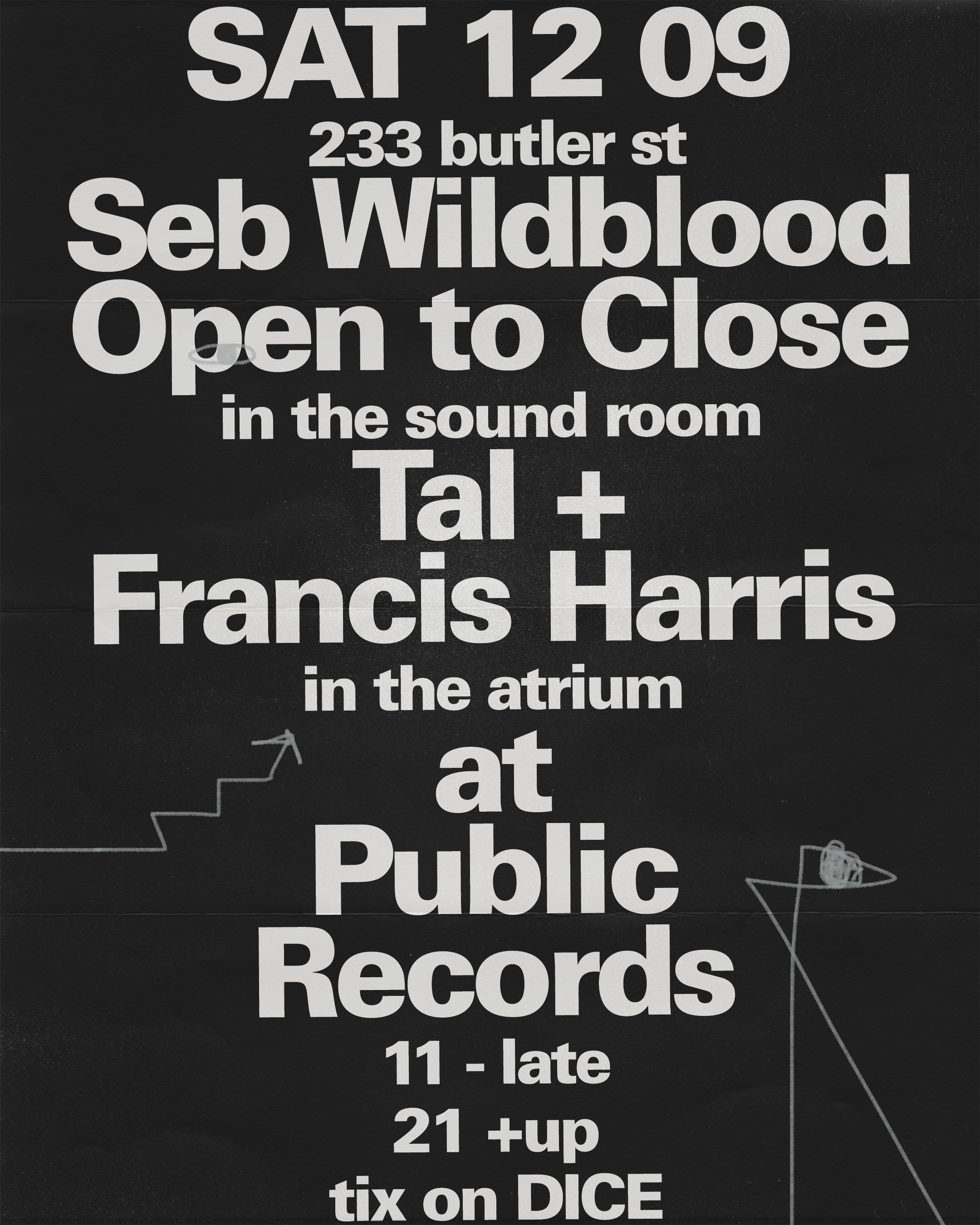 Seb Wildblood (open to close) / Tal + Francis Harris - Página frontal