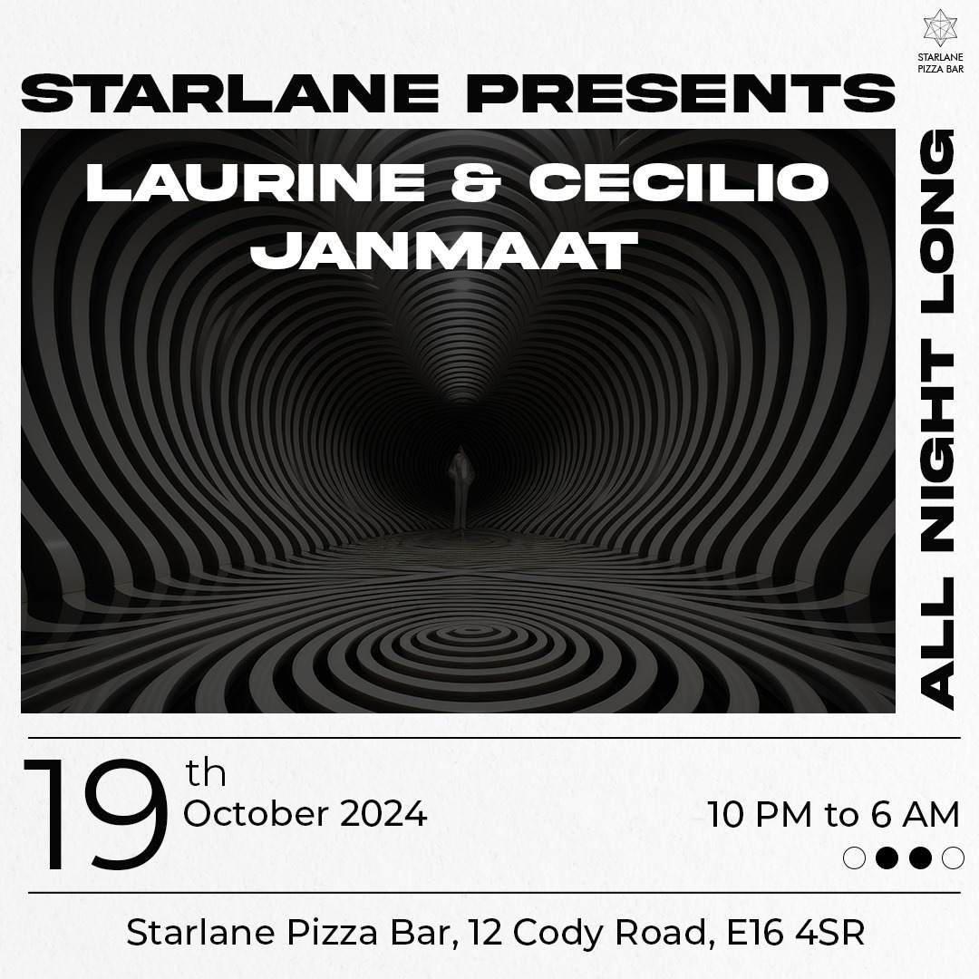 Starlane presents - Laurine and Cecilio at Starlane Pizza Bar, London