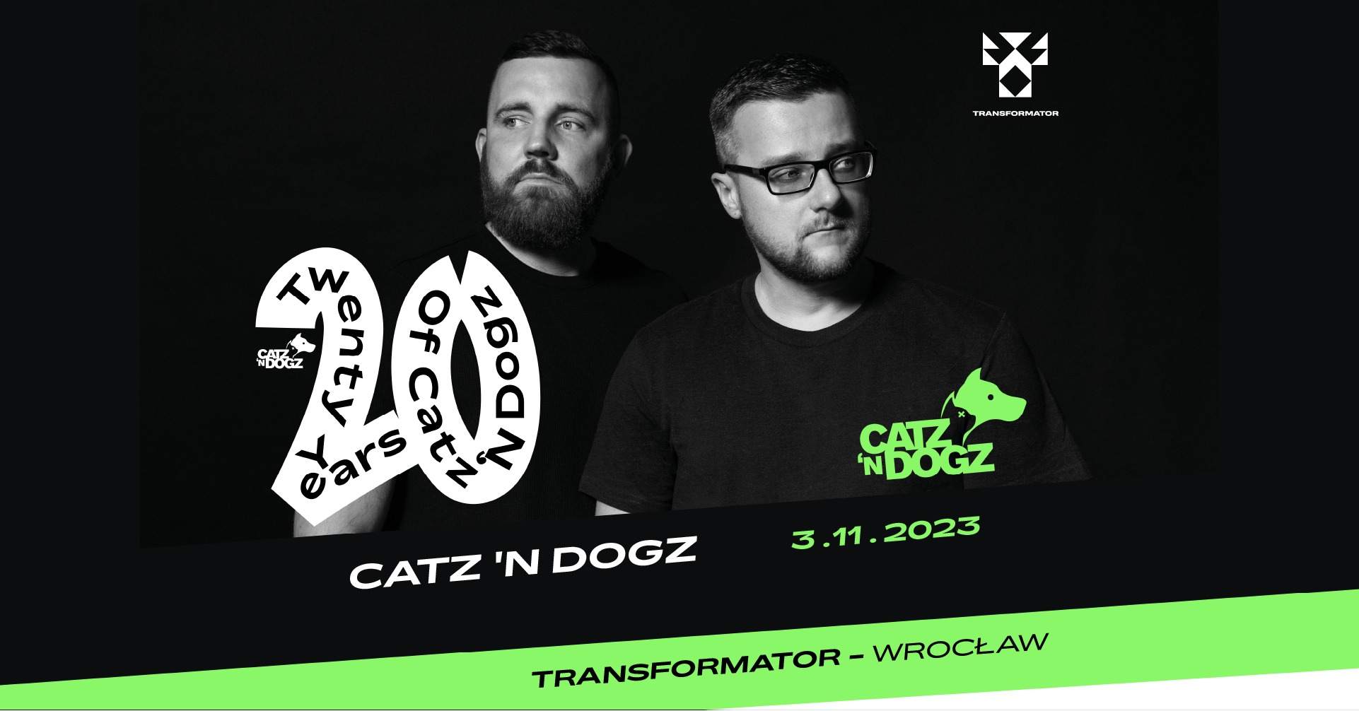 20 Years Of Catz 'N Dogz - フライヤー表