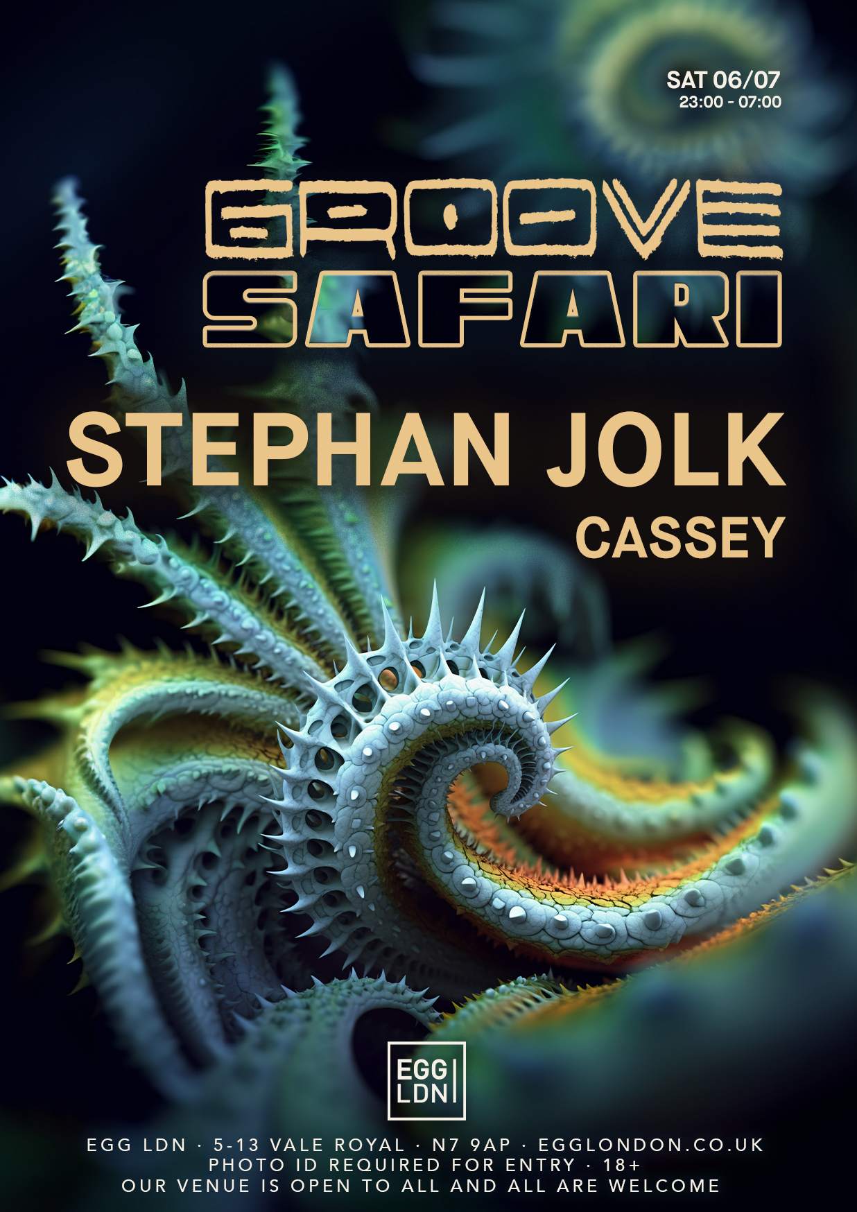 Groove Safari Pres: Stephan Jolk (Extended Set) & Cassey - Página trasera