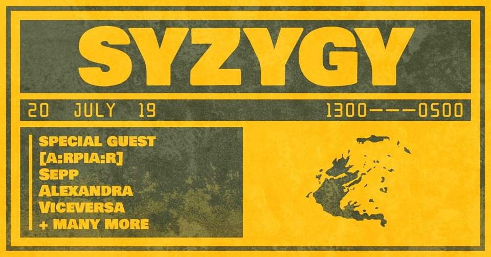 Syzygy 002 - Petre Inspirescu, Sepp, Alexandra, Viceversa & More TBA - Página frontal