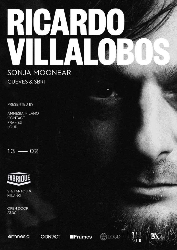 Ricardo Villalobos Sonja Moonear - Página frontal