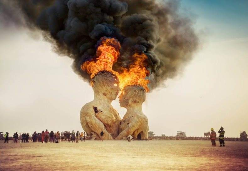 Burning Man 2015 - フライヤー表