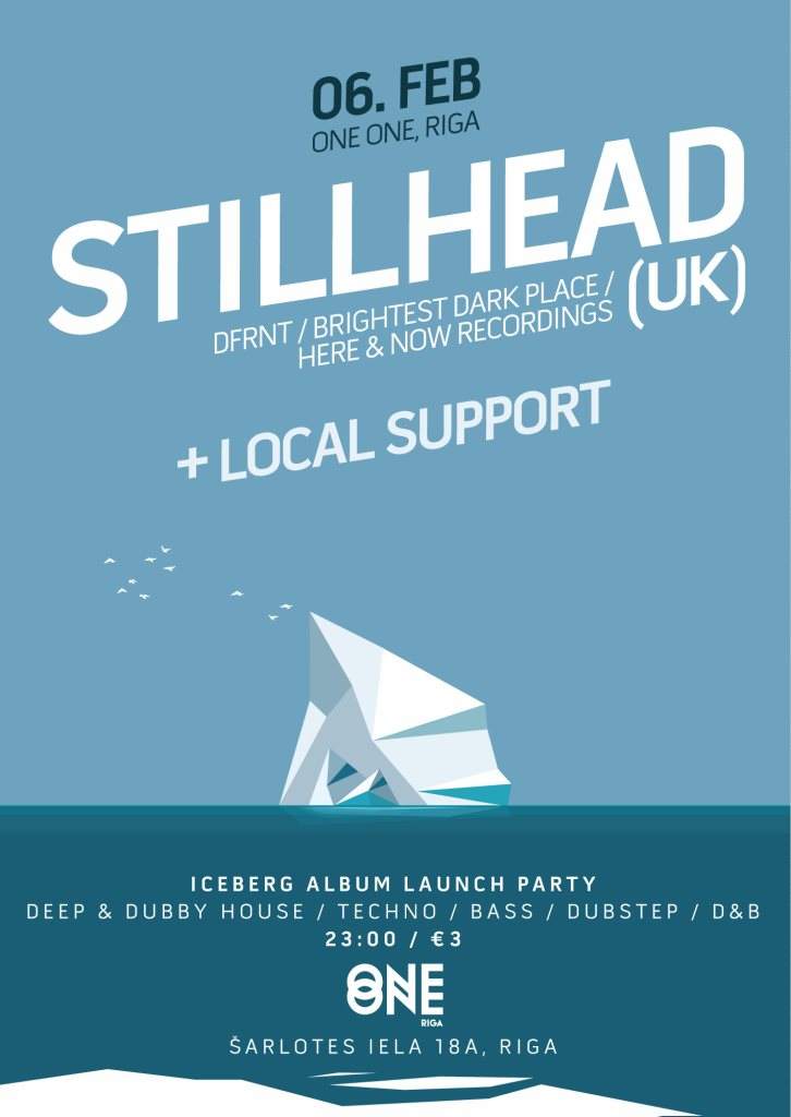 Stillhead // Album Launch Party - フライヤー表