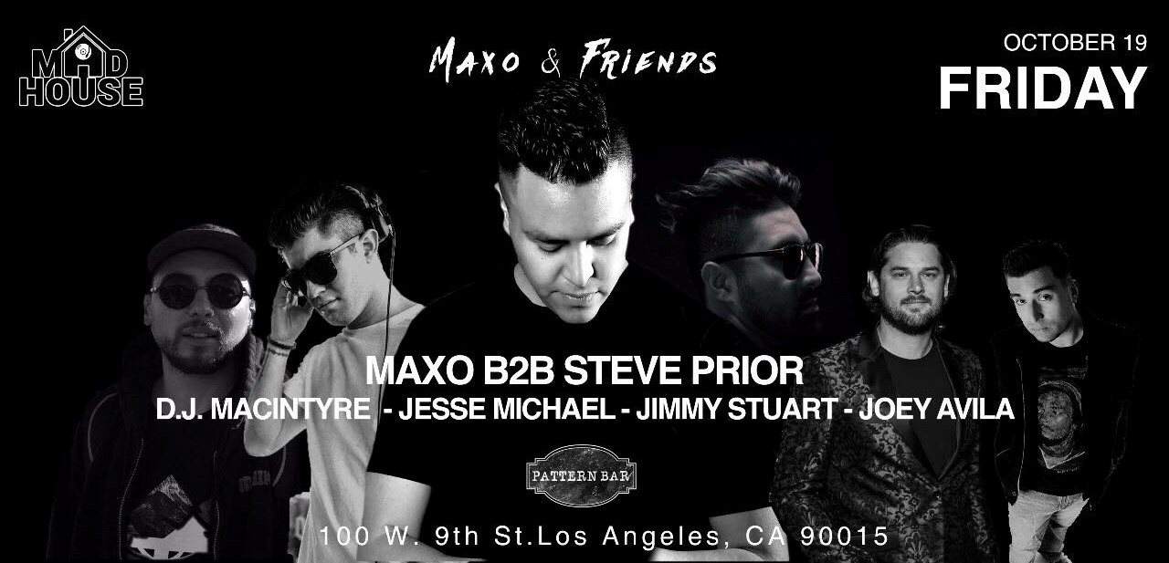 Maxo and Friends - Página frontal