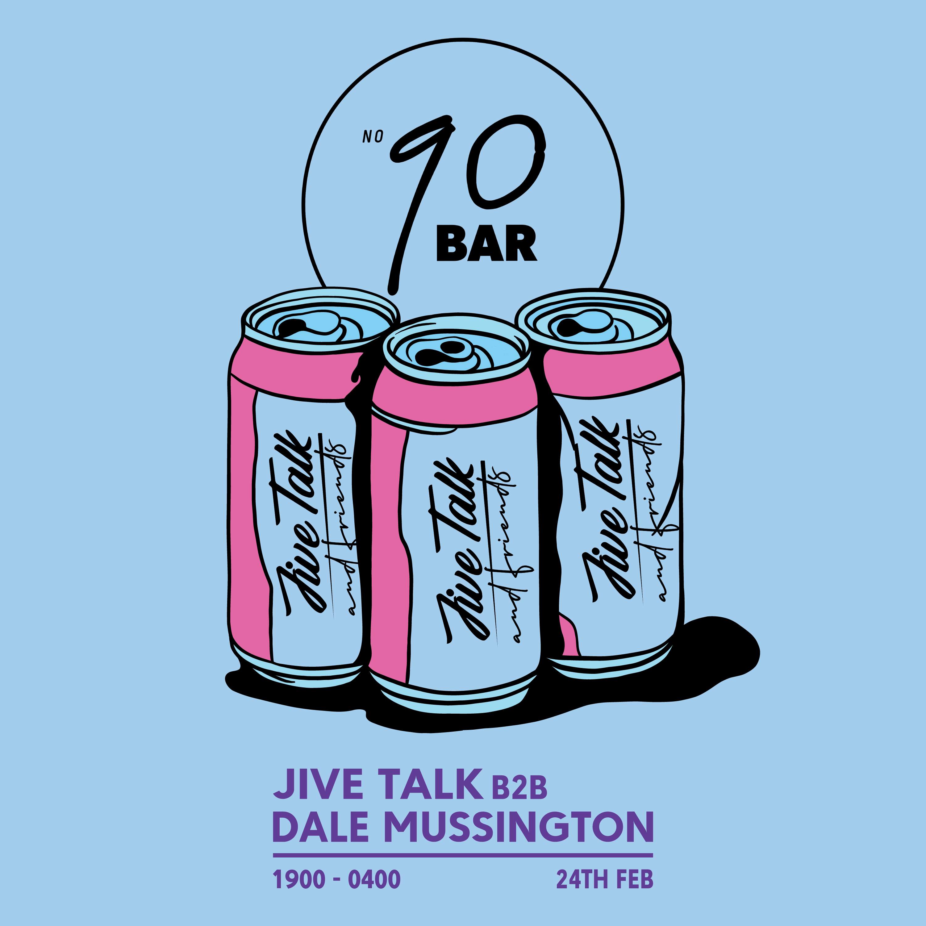 Jive Talk & Friends w/ Dale Mussington  - Página frontal