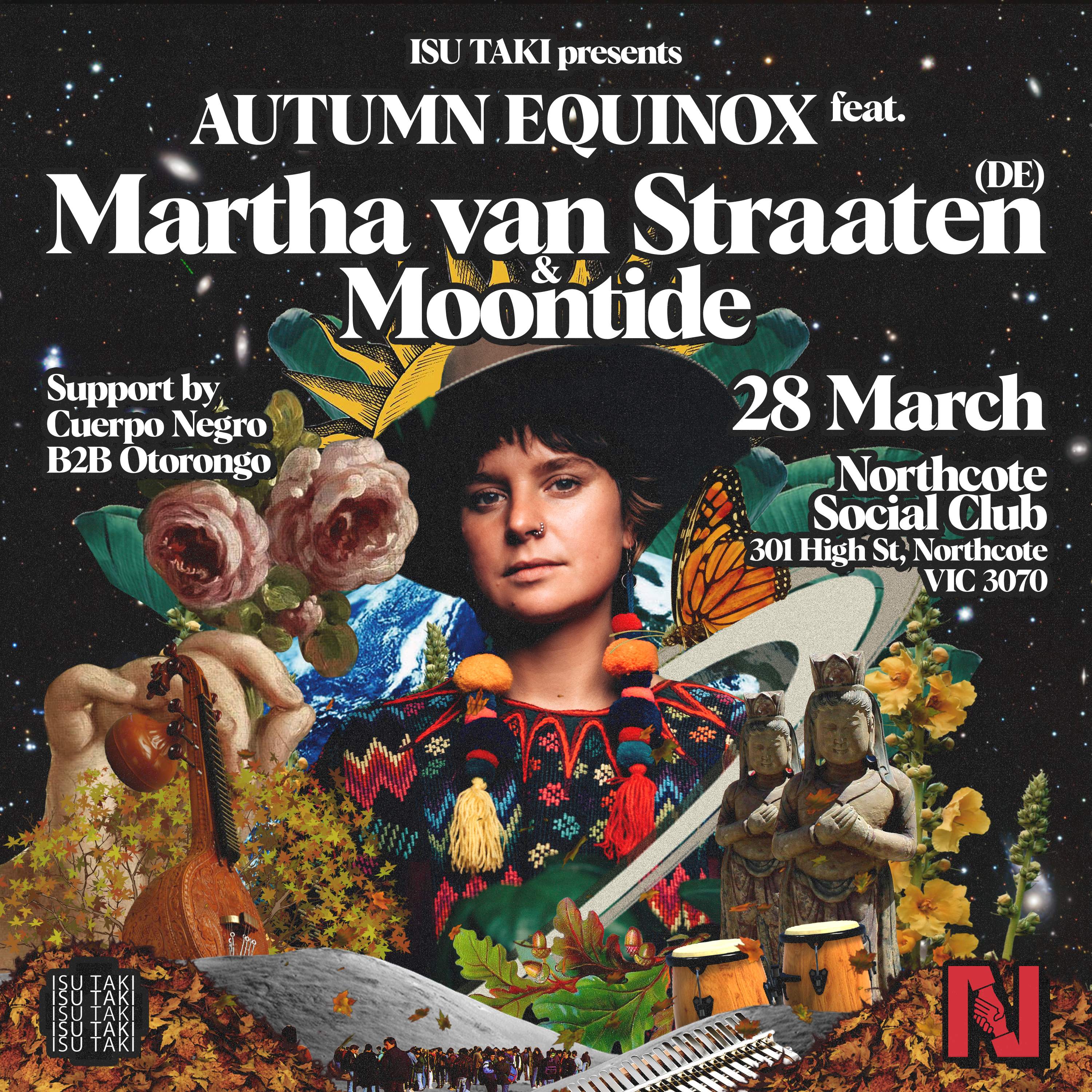 ISU TAKI presents: Autumn Equinox feat. Martha van Straaten (DE) & Moontide - Página frontal