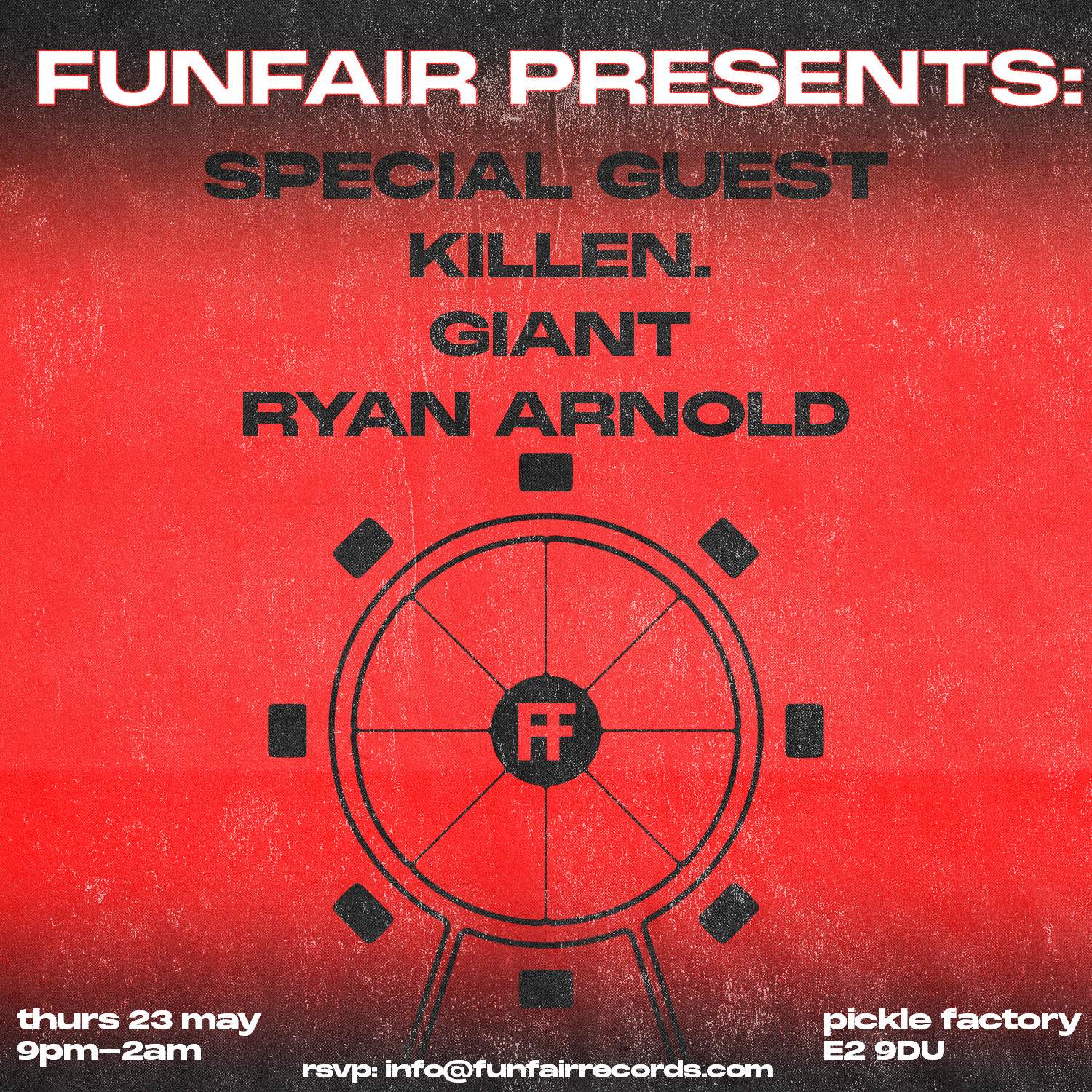 Funfair presents: Killen., Giant, Ryan Arnold & more - Página frontal