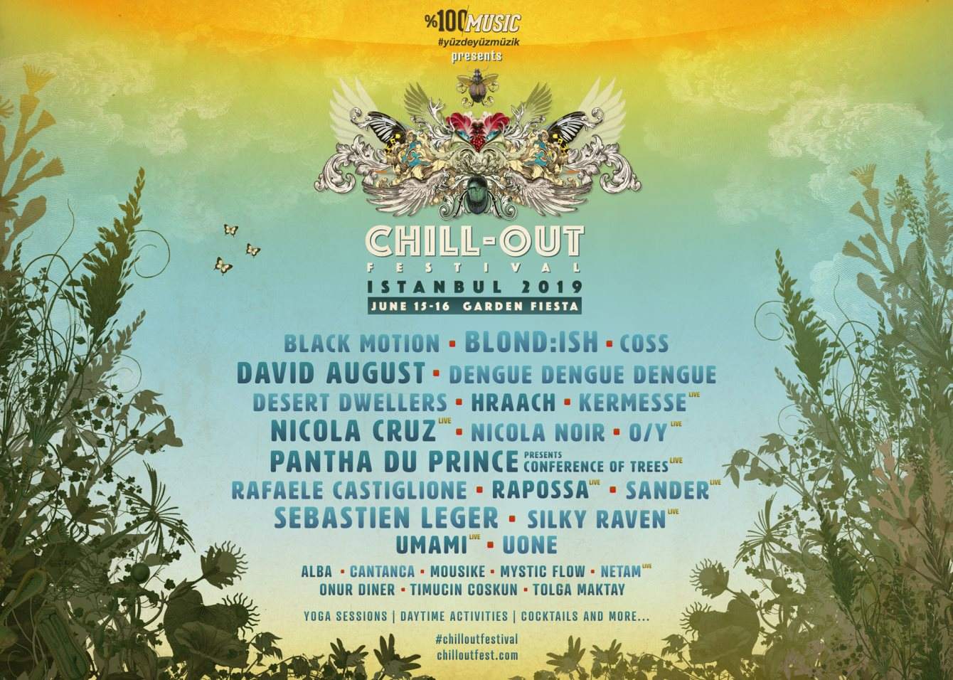 Chill-Out Festival Istanbul 2019 presented by 100% Music - Página frontal