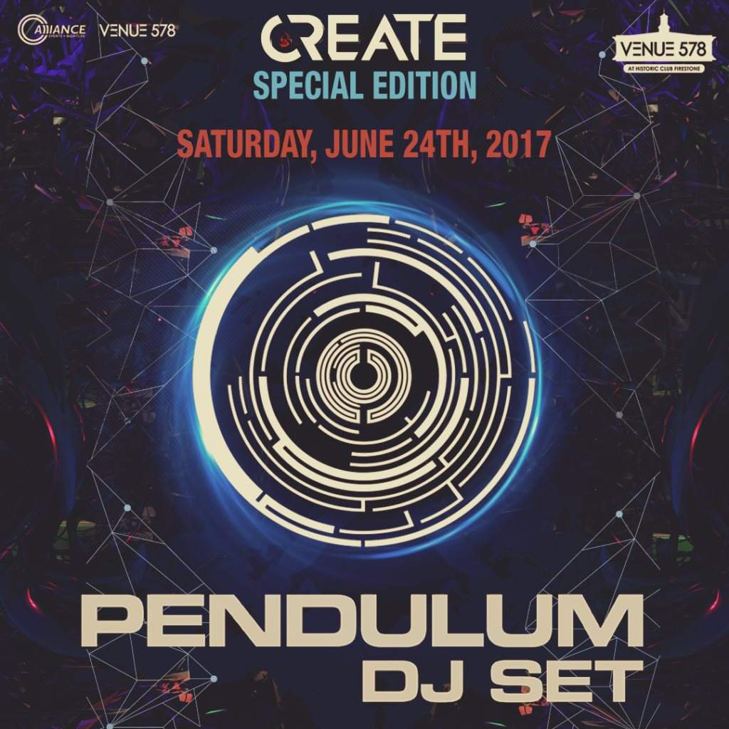 Create Special Edition - Pendulum (DJ Set) - Página trasera