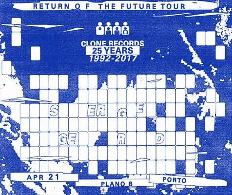 Clone Records 25 Anniversary Show - Página frontal