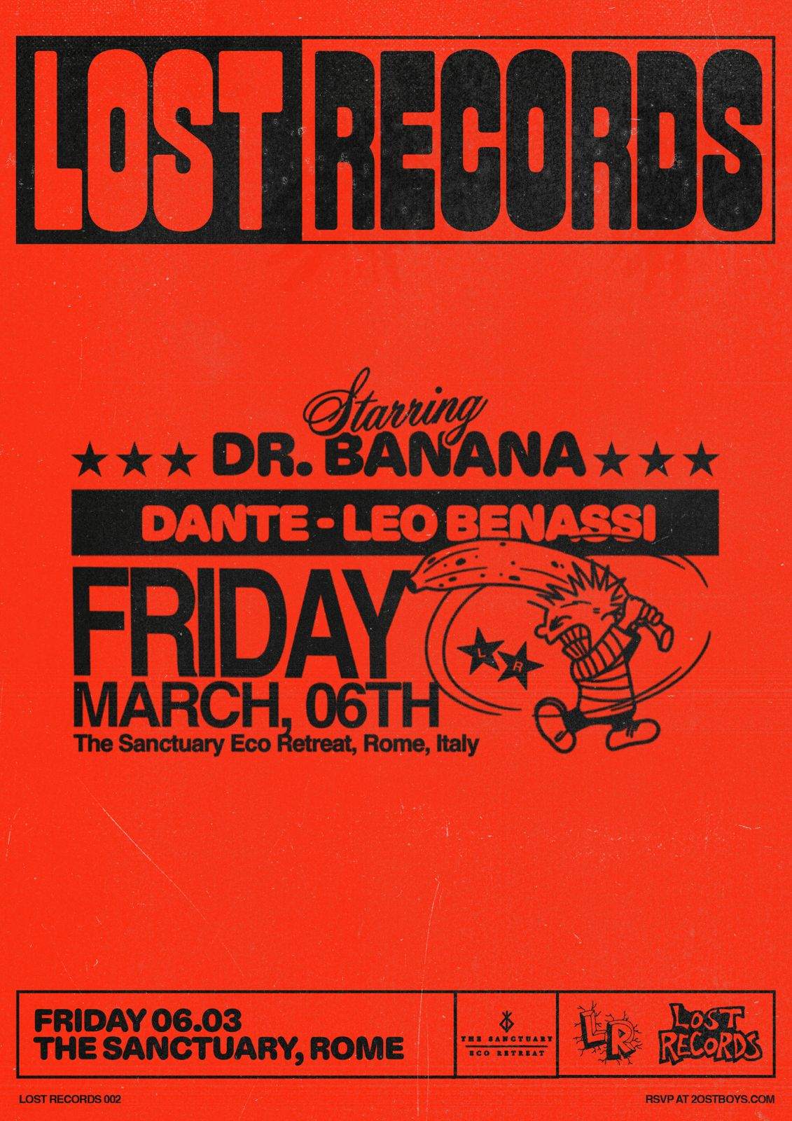 Lost Records 002 at The Sanctuary Eco Retreat, Rome