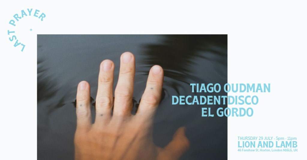 Last Prayer w Decadentdisco, El Gordo & Tiago Oudman - Página frontal