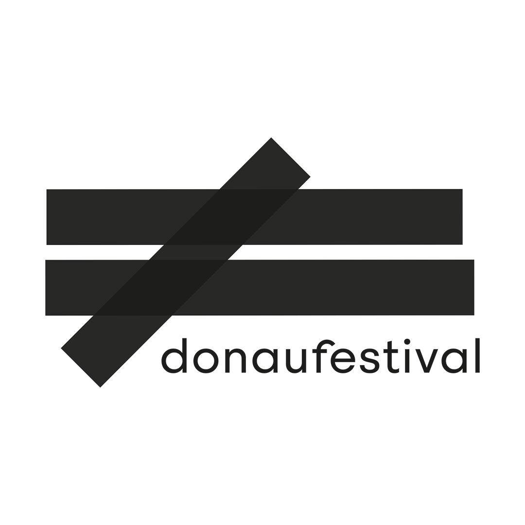 Donaufestival 2022 - Weekend 1 - フライヤー表